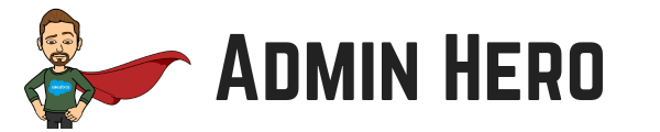 Admin Hero
