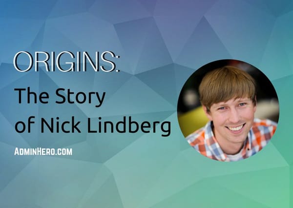 Origins: The Story of Nick Lindberg