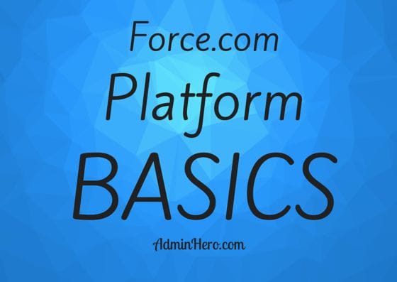 Force.com Platform Basics