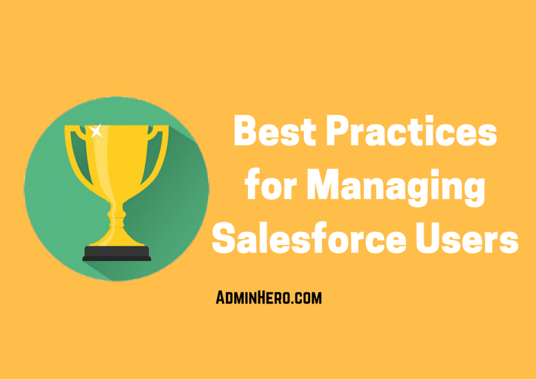 Best Practices for Managing Salesforce Users